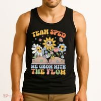 Special Ed Teacher Appreciation Team Sped Grow With The Flow Tank Top thumb 3