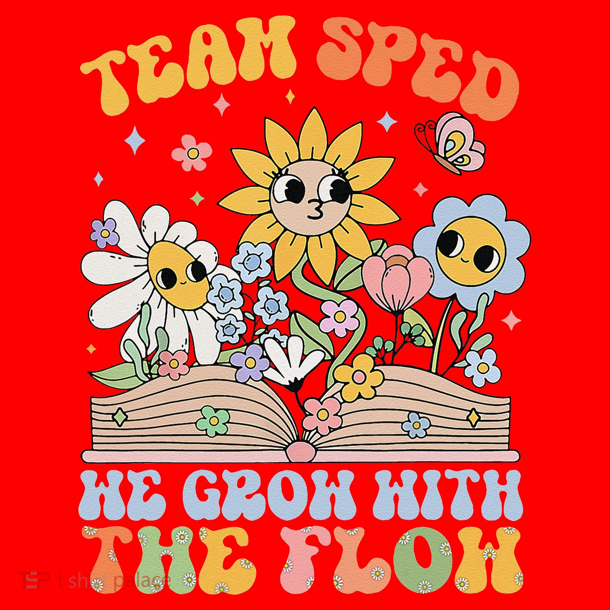 Special Ed Teacher Appreciation Team Sped Grow With The Flow Santa Hat