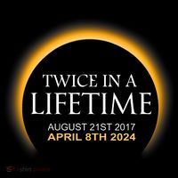 Solar Eclipse Twice In Lifetime 2024 Solar Eclipse Baby Bodysuit thumb 2