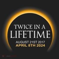 Solar Eclipse Twice In Lifetime 2024 Solar Eclipse Hat thumb 2