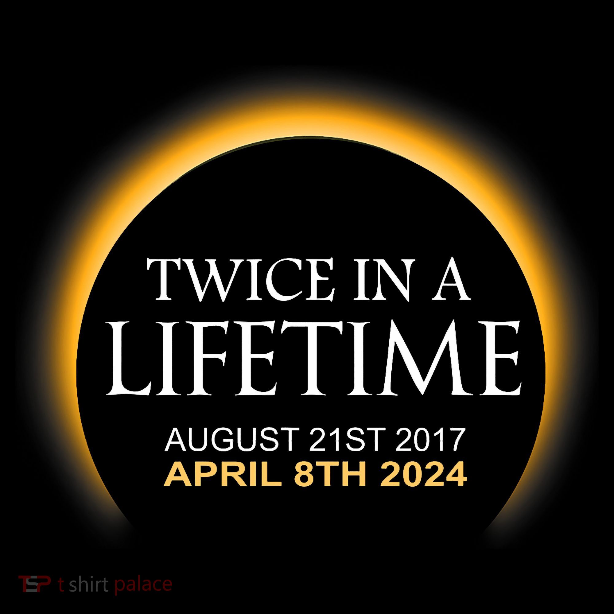Solar Eclipse Twice In Lifetime 2024 Solar Eclipse Kids Hoodie