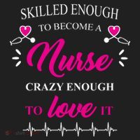 Skilled Enough To Become A Nurse Crazy Enough To Love It Beanie thumb 2