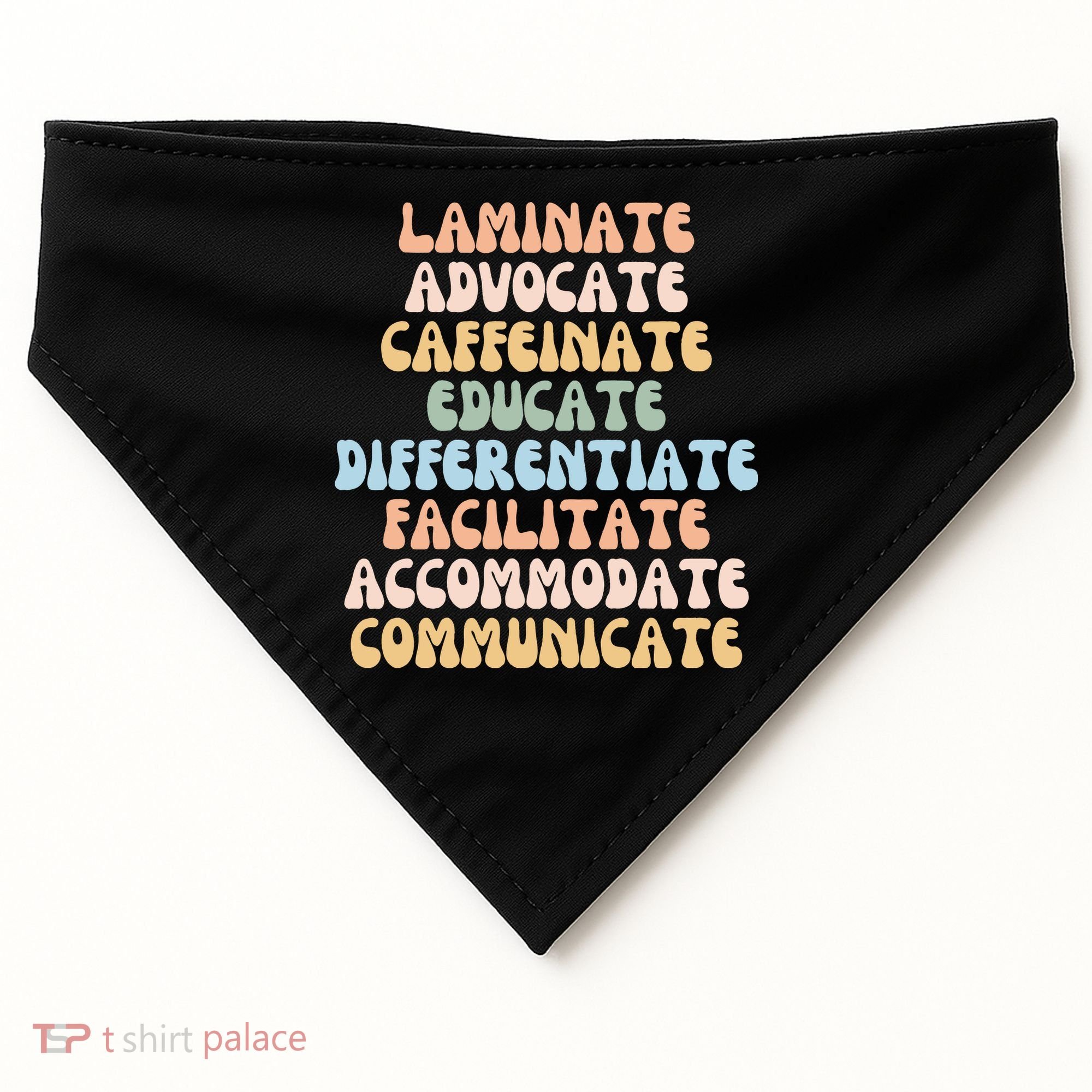 Special Education Teacher Sped Teacher USA-Made Doggie Bandana