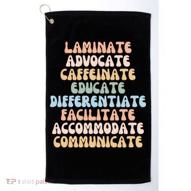 Special Education Teacher Sped Teacher Golf Towel