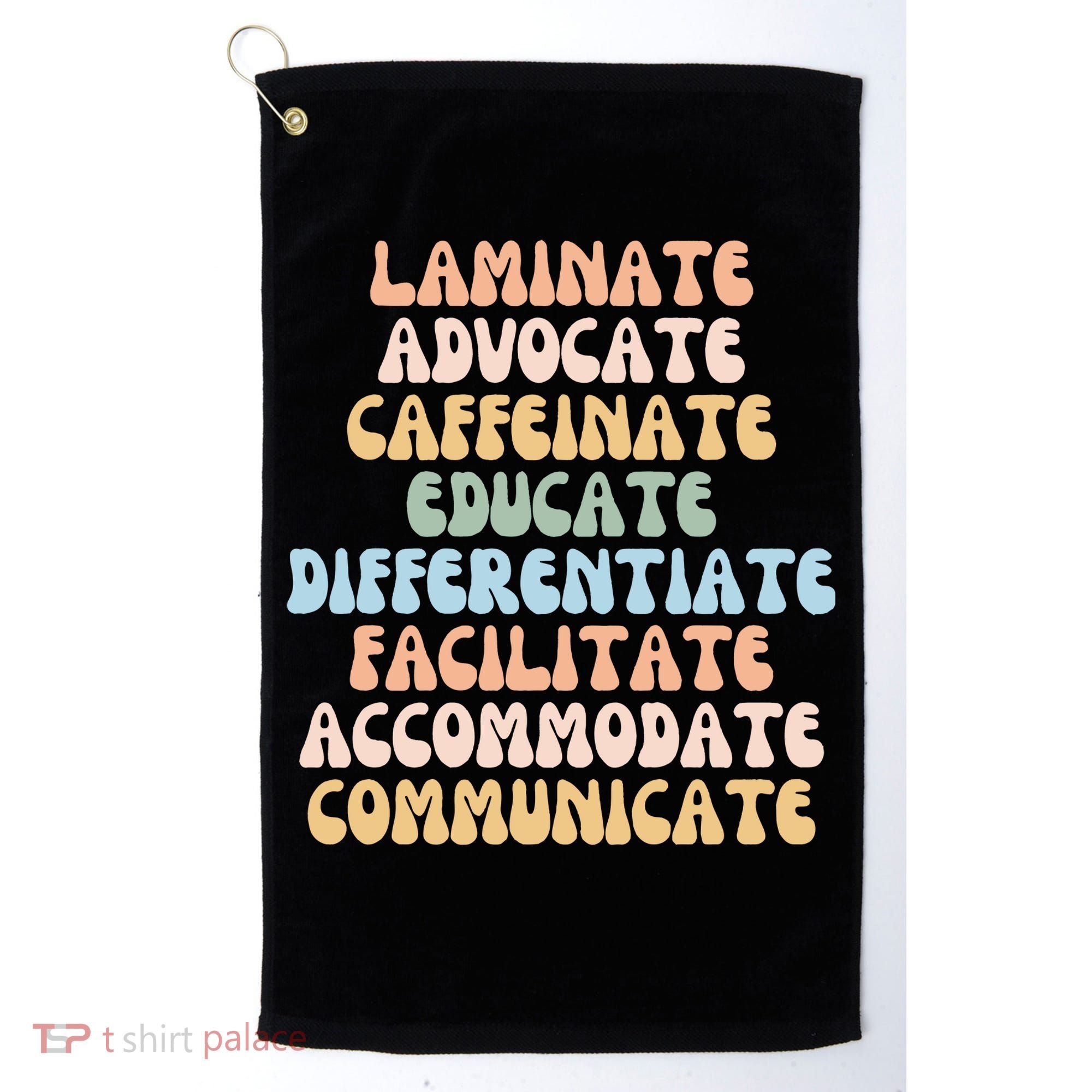 Special Education Teacher Sped Teacher Golf Towel