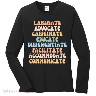Special Education Teacher Sped Teacher Women's Long Sleeve Shirt