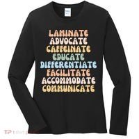 Special Education Teacher Sped Teacher Women's Long Sleeve Shirt thumb 0