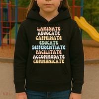 Special Education Teacher Sped Teacher Kids Hoodie thumb 3