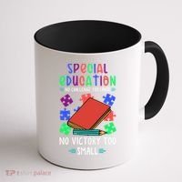 Special Ed Teacher Or Funny Special Education Teacher Funny Gift Coffee Mug thumb 1