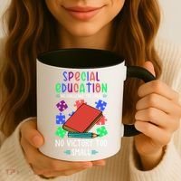 Special Ed Teacher Or Funny Special Education Teacher Funny Gift Coffee Mug thumb 3