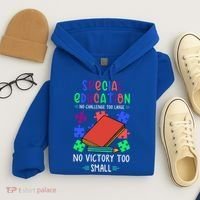 Special Ed Teacher Or Funny Special Education Teacher Funny Gift Hoodie thumb 4