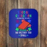 Special Ed Teacher Or Funny Special Education Teacher Funny Gift Coaster thumb 0