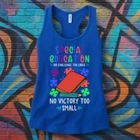 Special Ed Teacher Or Funny Special Education Teacher Funny Gift Women's Tank Top thumb 3