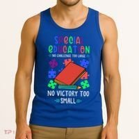Special Ed Teacher Or Funny Special Education Teacher Funny Gift Tank Top thumb 3