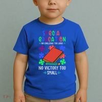 Special Ed Teacher Or Funny Special Education Teacher Funny Gift Toddler T-Shirt thumb 2