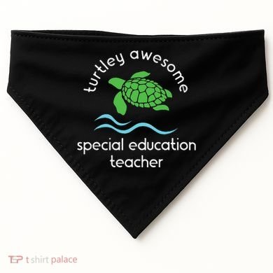 Special Education Teacher USA-Made Doggie Bandana