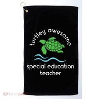 Special Education Teacher Golf Towel thumb 0
