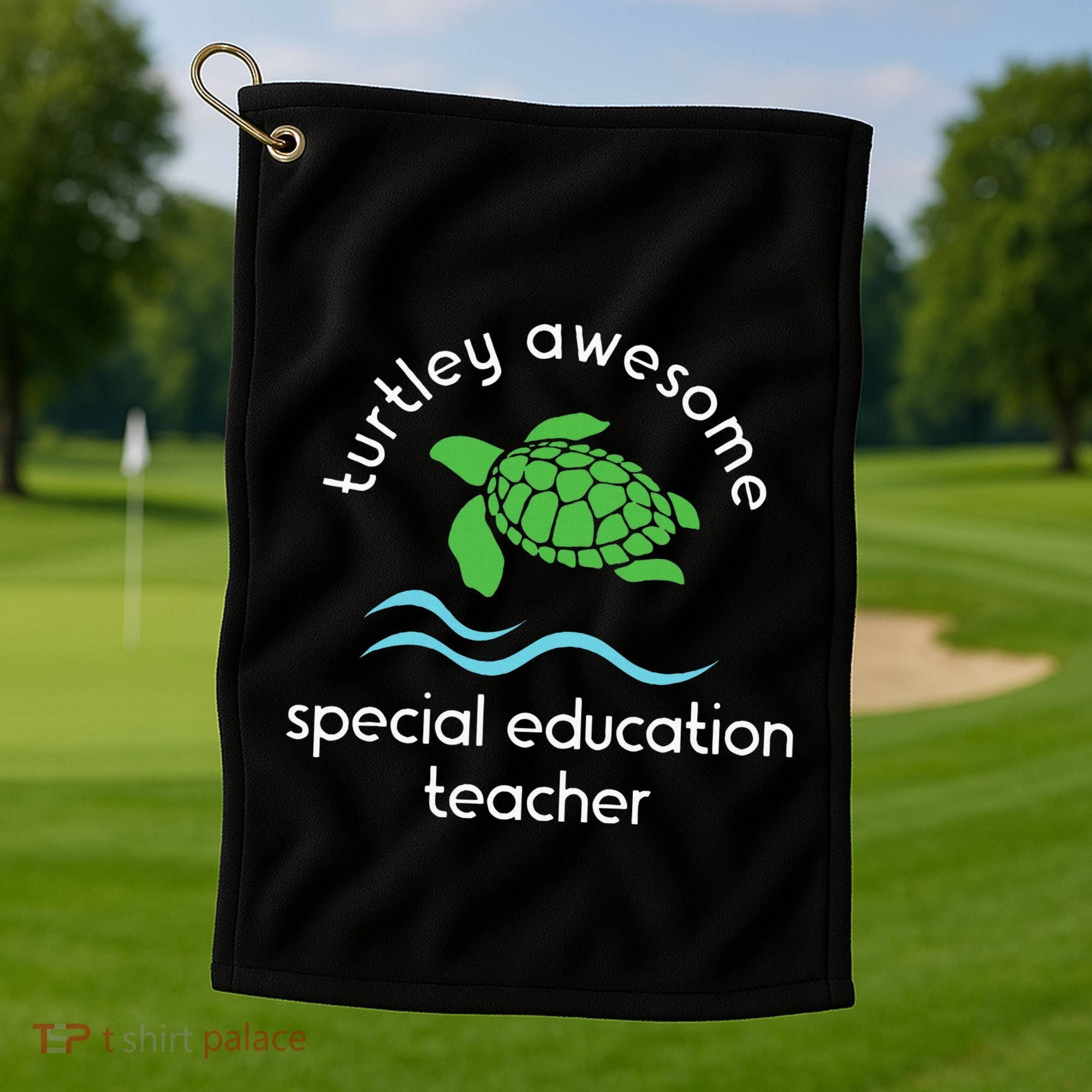 Special Education Teacher Golf Towel