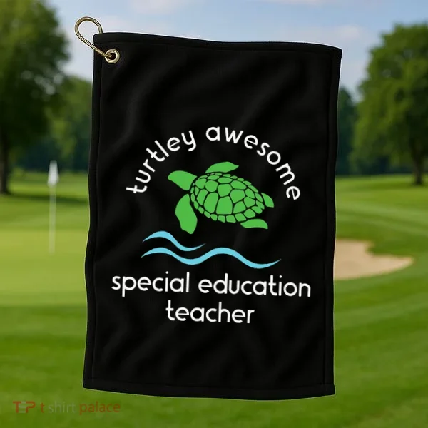 Special Education Teacher Golf Towel