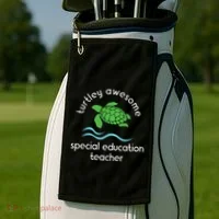 Special Education Teacher Golf Towel thumb 2