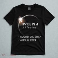 Solar Eclipse Twice In Lifetime 2024 T-Shirt thumb 5