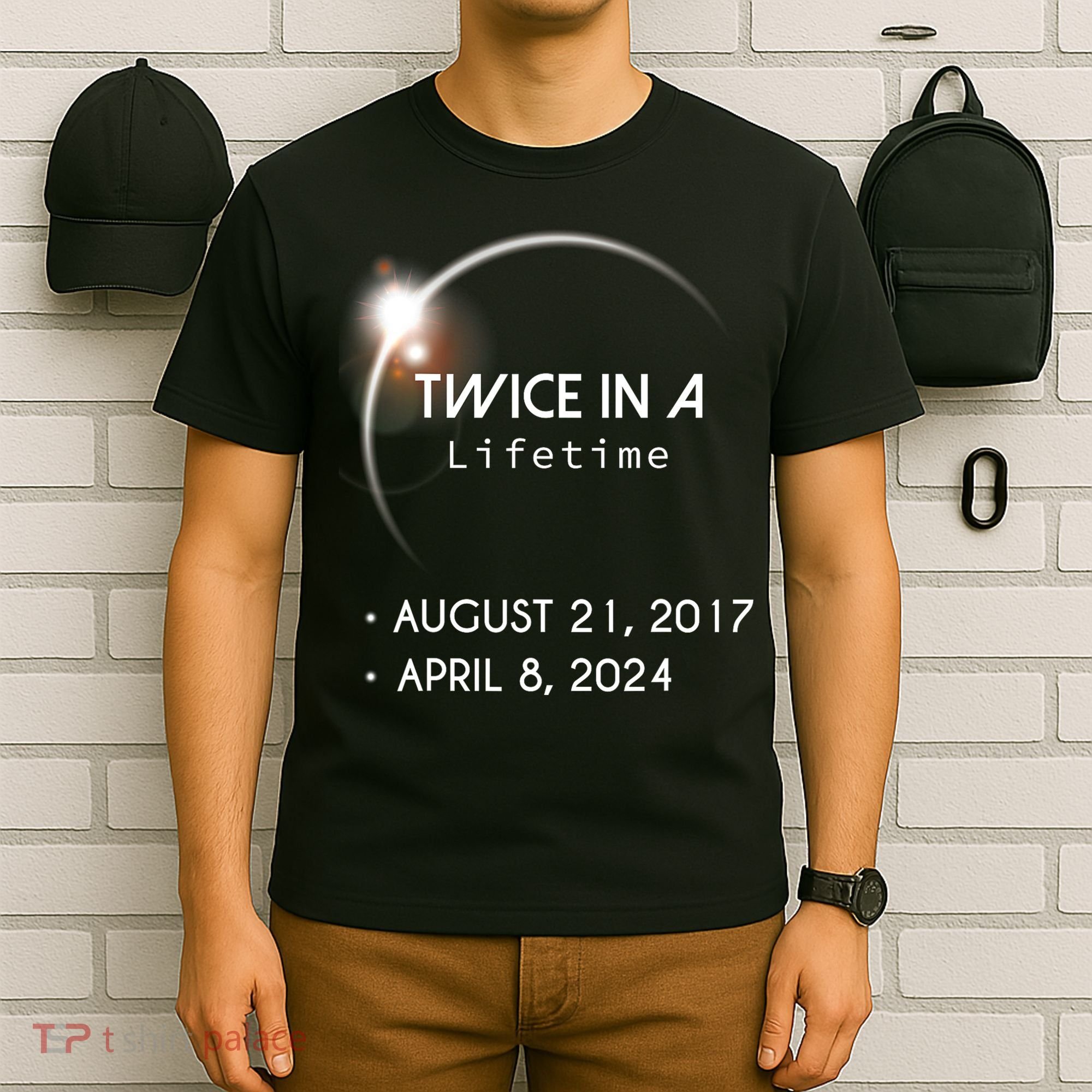 Solar Eclipse Twice In Lifetime 2024 T-Shirt