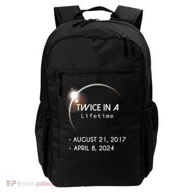 Solar Eclipse Twice In Lifetime 2024 Backpack