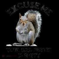 Squirrel Excuse To Me Your Bird Feeder Is Empty Cute Saying Coffee Mug thumb 5