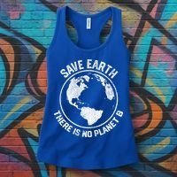 Save Earth There Is No Planet B Earth Day Gift Women's Tank Top thumb 3