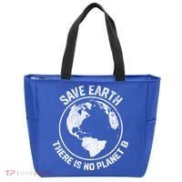 Save Earth There Is No Planet B Earth Day Gift Tote Bag thumb 0