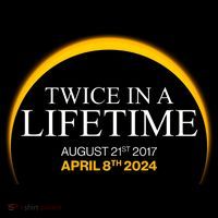 Solar Eclipse Twice In Lifetime 2024 Ornament thumb 1