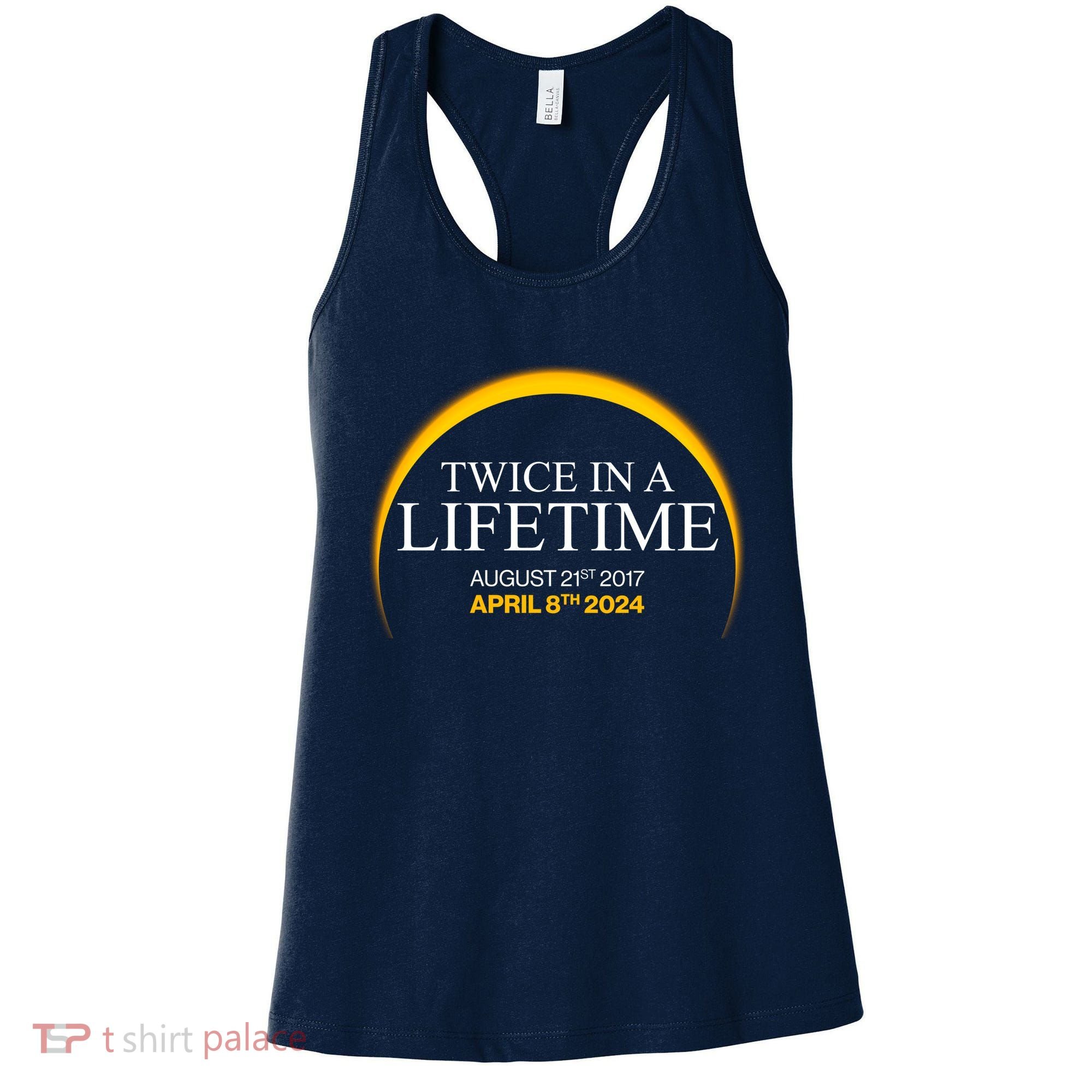 Solar Eclipse Twice In Lifetime 2024 Women's Tank Top