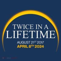 Solar Eclipse Twice In Lifetime 2024 Kids Hoodie thumb 5