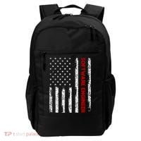 Software Engineer USA Flag Backpack thumb 0