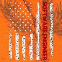 Software Engineer USA Flag Kati Licensed 12" Camo Cuffed Beanie thumb 2
