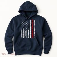 Software Engineer USA Flag Hoodie thumb 0