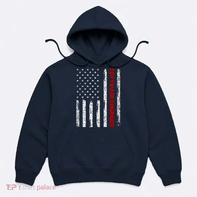Software Engineer USA Flag Hoodie