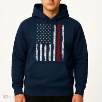 Software Engineer USA Flag Hoodie thumb 2