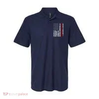 Software Engineer USA Flag Polo thumb 0
