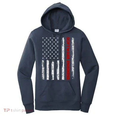 Software Engineer USA Flag Women's Hoodie