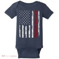 Software Engineer USA Flag Baby Bodysuit thumb 0