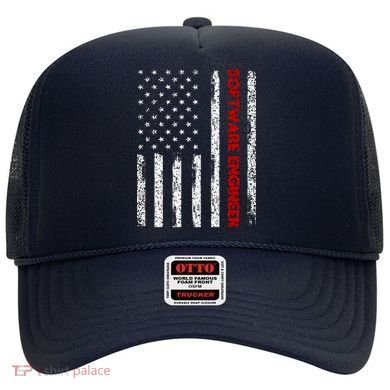 Software Engineer USA Flag Hat