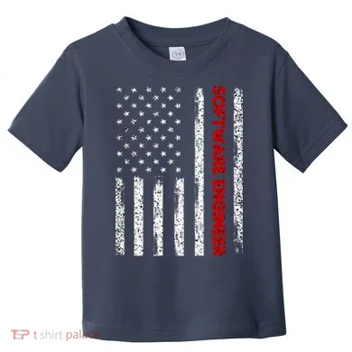Software Engineer USA Flag Toddler T-Shirt