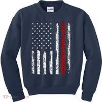 Software Engineer USA Flag Kids Sweatshirt thumb 0