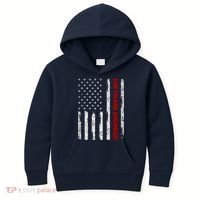 Software Engineer USA Flag Kids Hoodie thumb 0