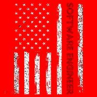 Software Engineer USA Flag Santa Hat thumb 1