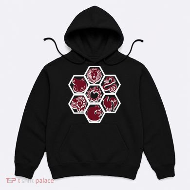 Seven Deadly Sins Emblems Hoodie