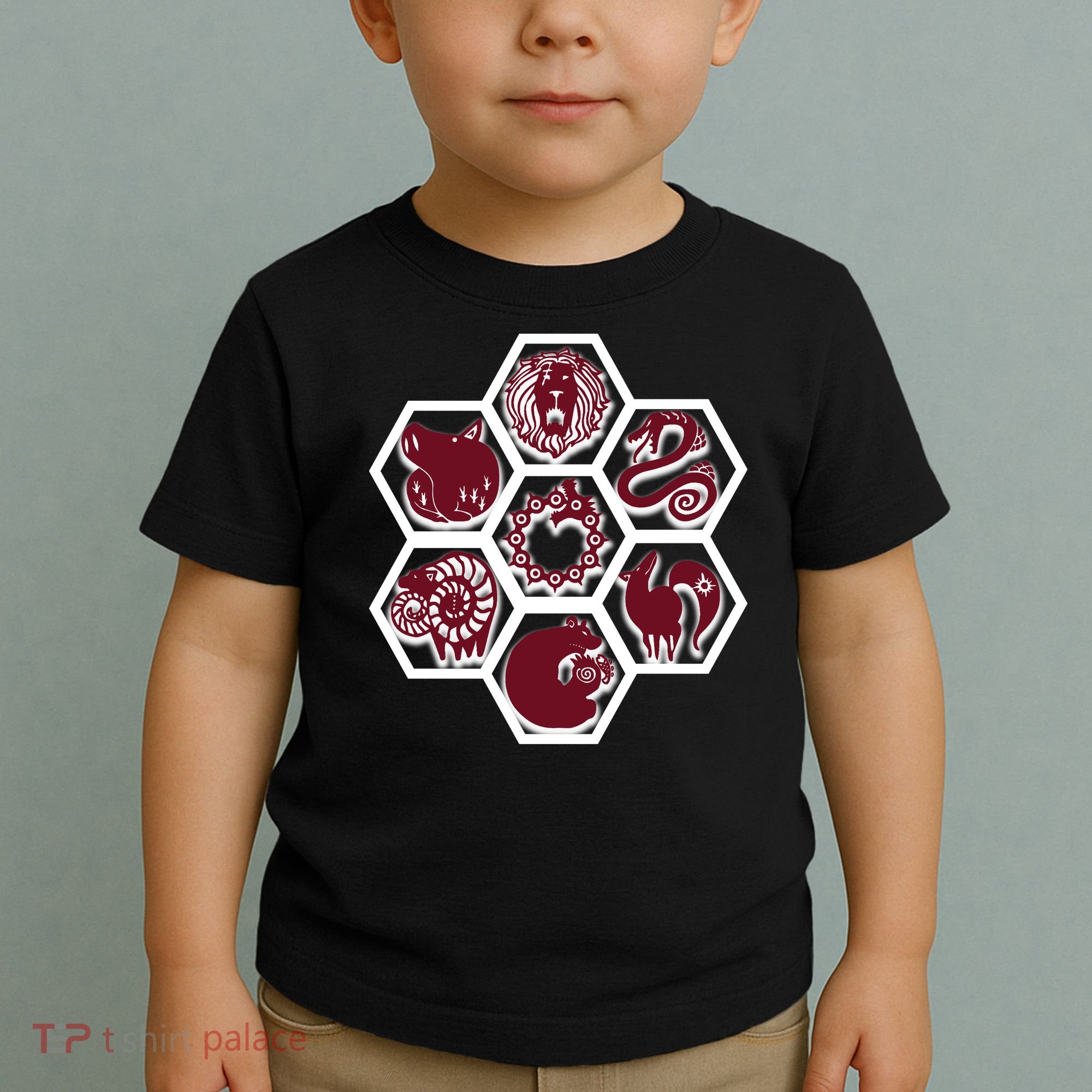 Seven Deadly Sins Emblems Toddler T-Shirt