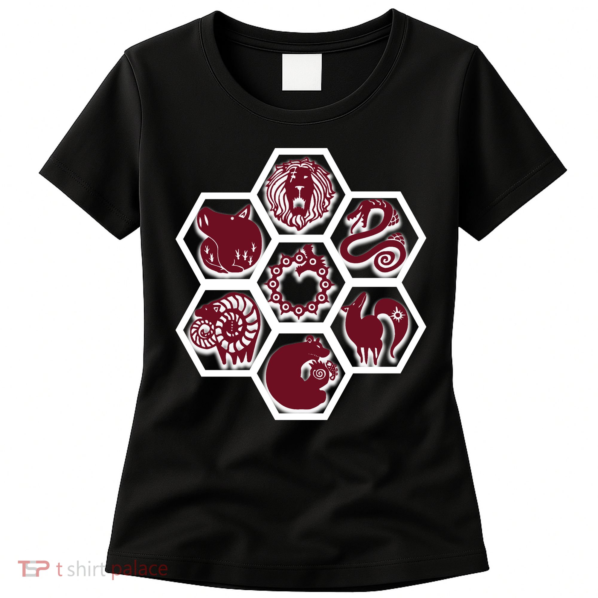 Seven Deadly Sins Emblems Women's T-Shirt