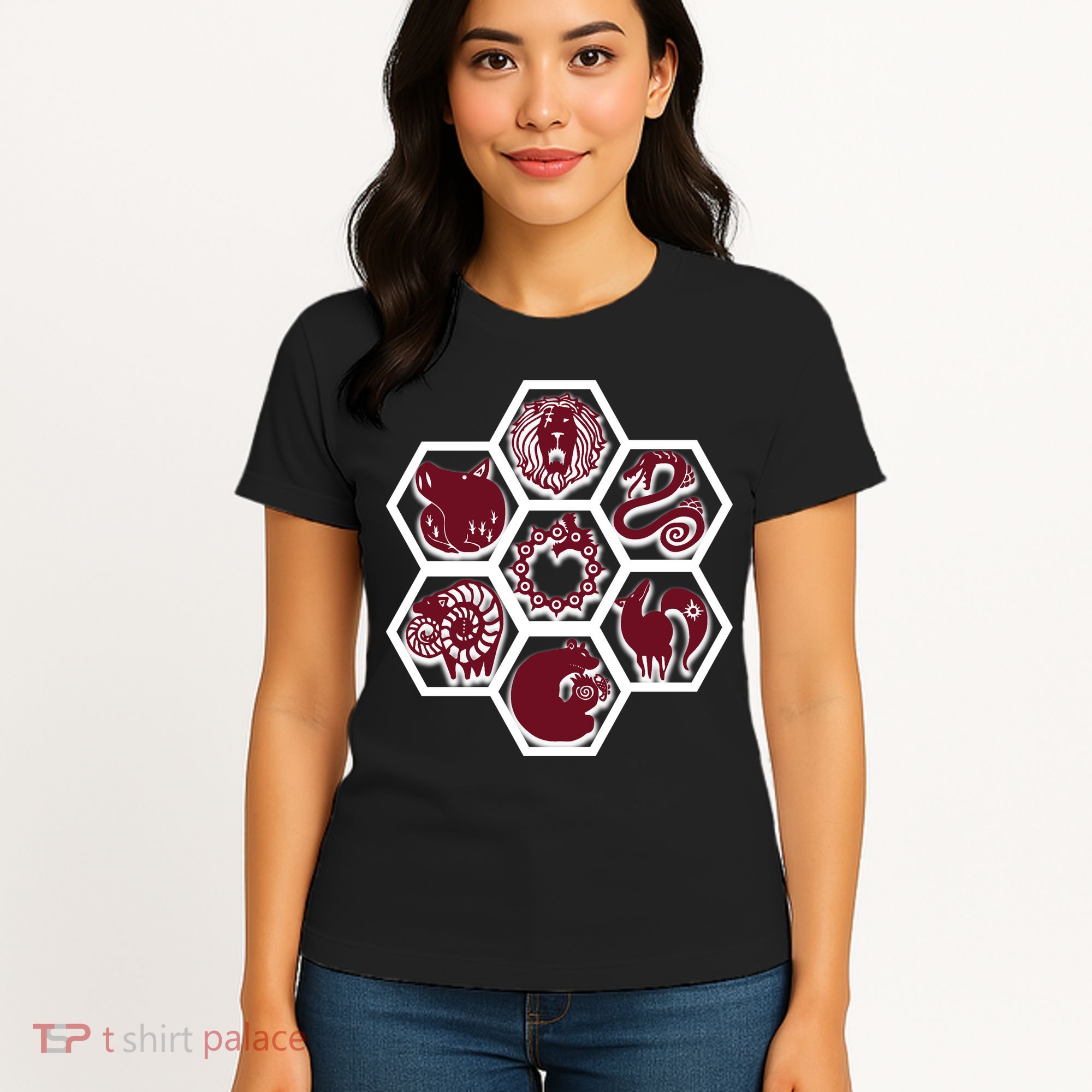 Seven Deadly Sins Emblems Women's T-Shirt